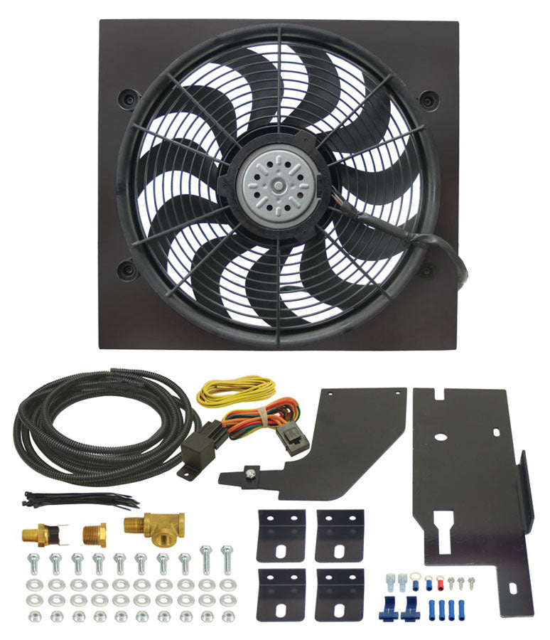 Derale 86-06 Wrangler Electric Fan Kit