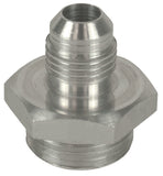 Derale Aluminum Fitting -6AN x -10AN (7/8-14) O-ring