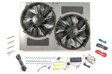 Cargar imagen en el visor de la galería, PWM Dual RAD Fan/ Aluminum Shroud Assembly