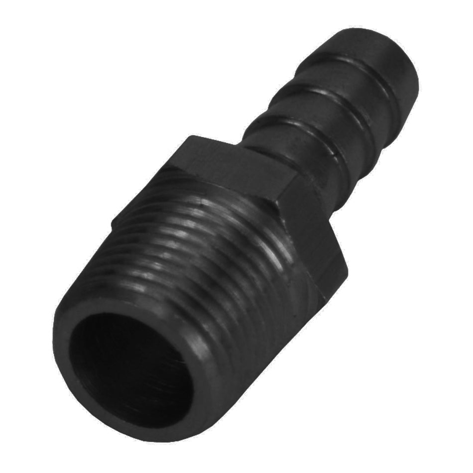 Accesorio de espiga para manguera recta Derale, NPT macho de 3/8" x espiga de 3/8", cada uno