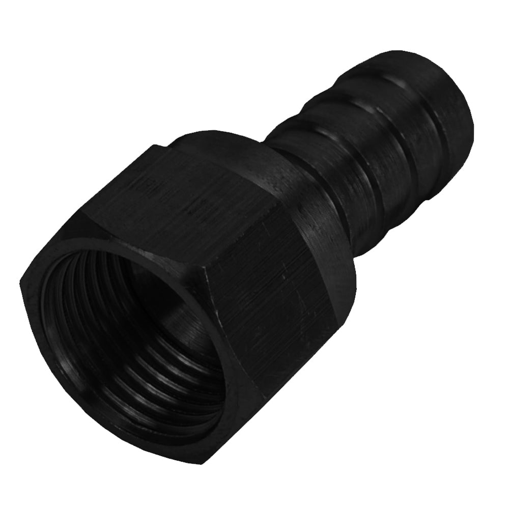 Derale -8AN Female Swivel x 1/2" Barb Fitting, Each