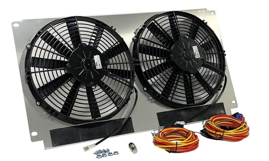 Dewitts Radiator Fan Kit 66-67 Chevelle Dual 2200cfm