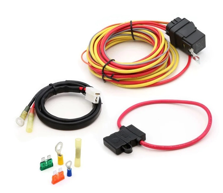 Dewitts Radiator Spal Fan Wiring Harness with Relay