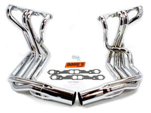 Cargar imagen en el visor de la galería, SBC Side Mount Headers - Chrome - 63-82 Vette