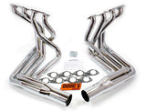 BBC Side Mount Headers - Chrome - 63-82 Vette