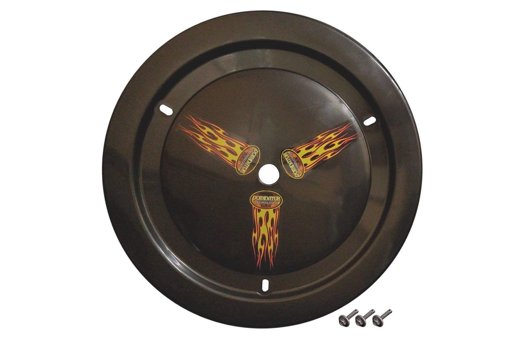 Dominator Race Body Wheel Cover Bolt-On Black Real Style