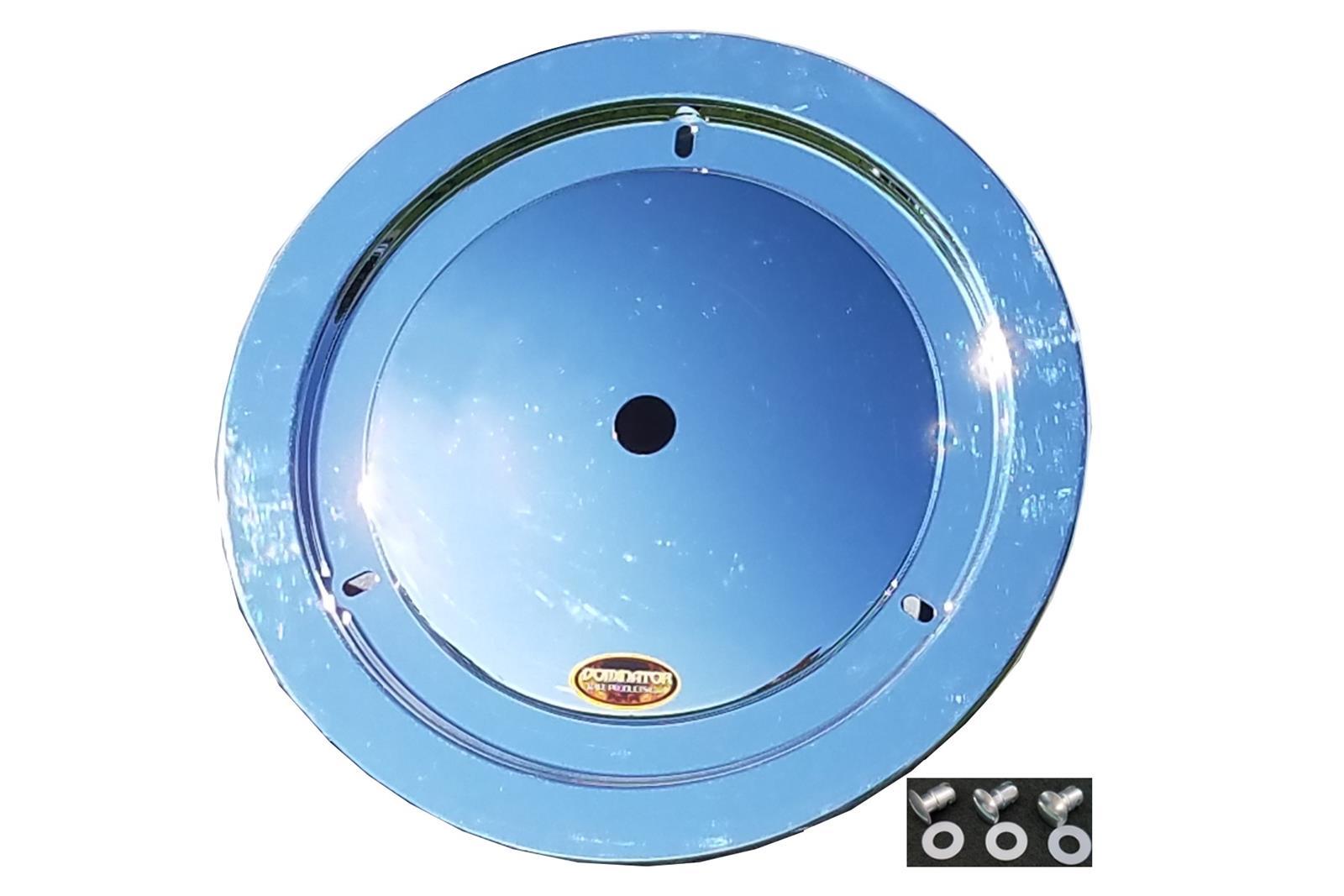 Dominator Race Body Wheel Cover Bolt-On Chrome Real Style