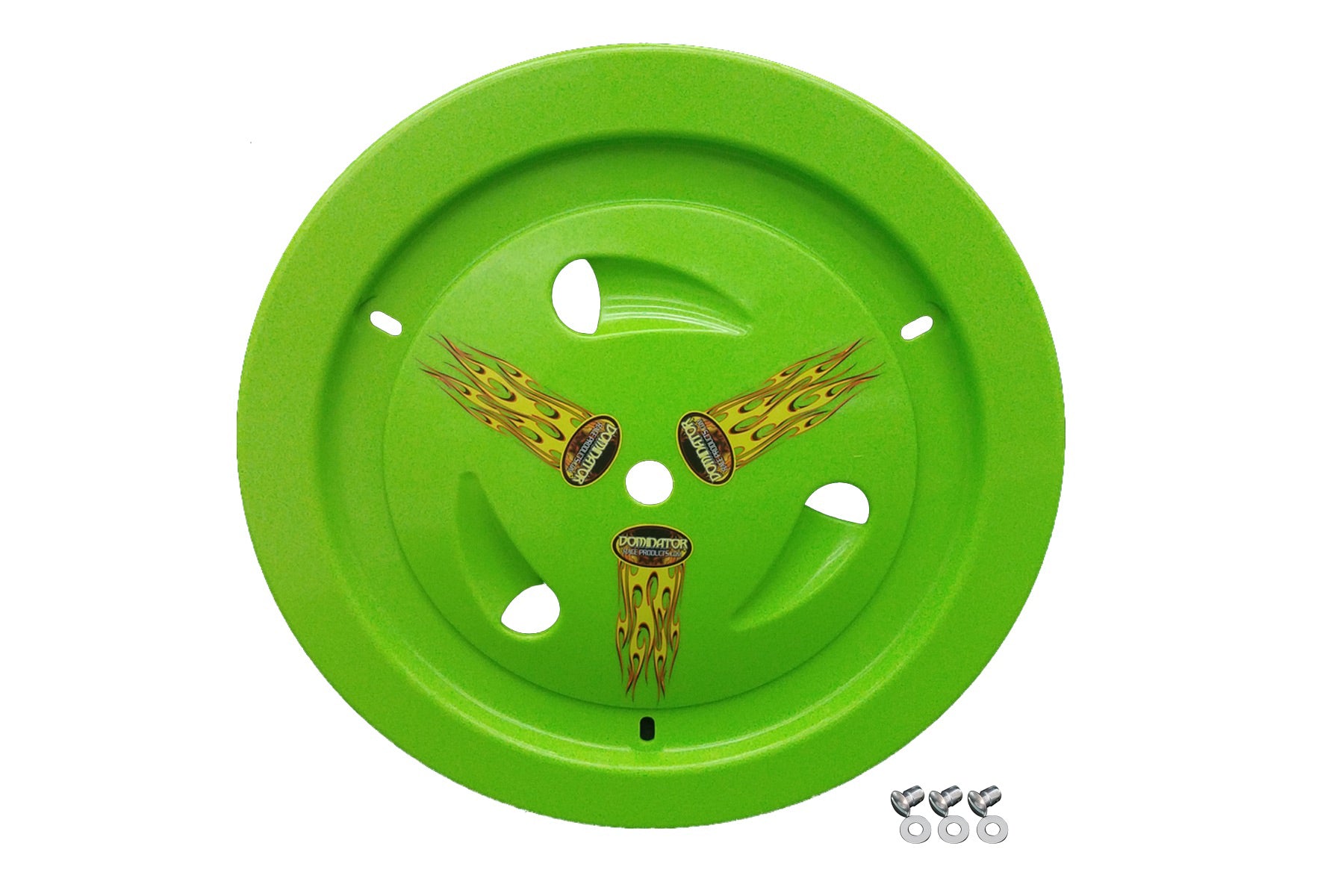 Dominator Race Body Wheel Cover Dzus-On Xtr Green Real Style
