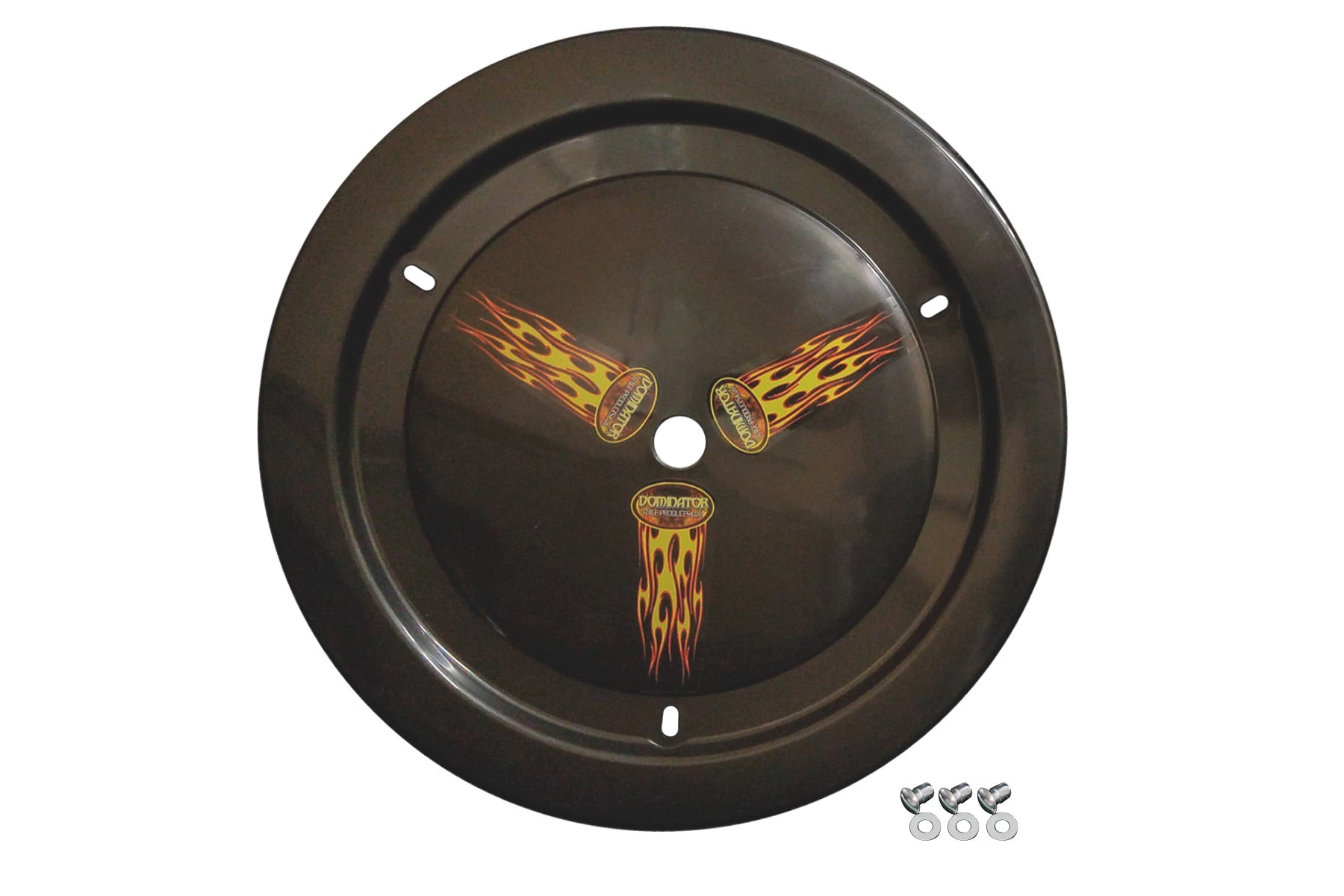Dominator Race Body Wheel Cover Dzus-On Black