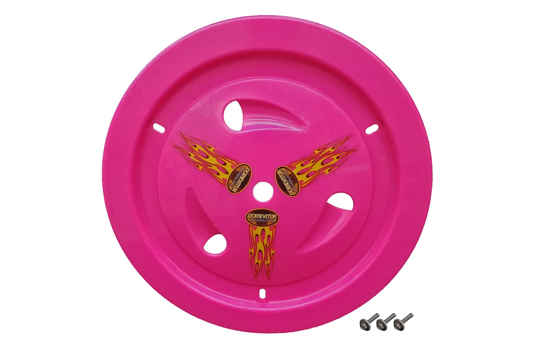 Dominator Race Body Wheel Cover Bolt-On Pink