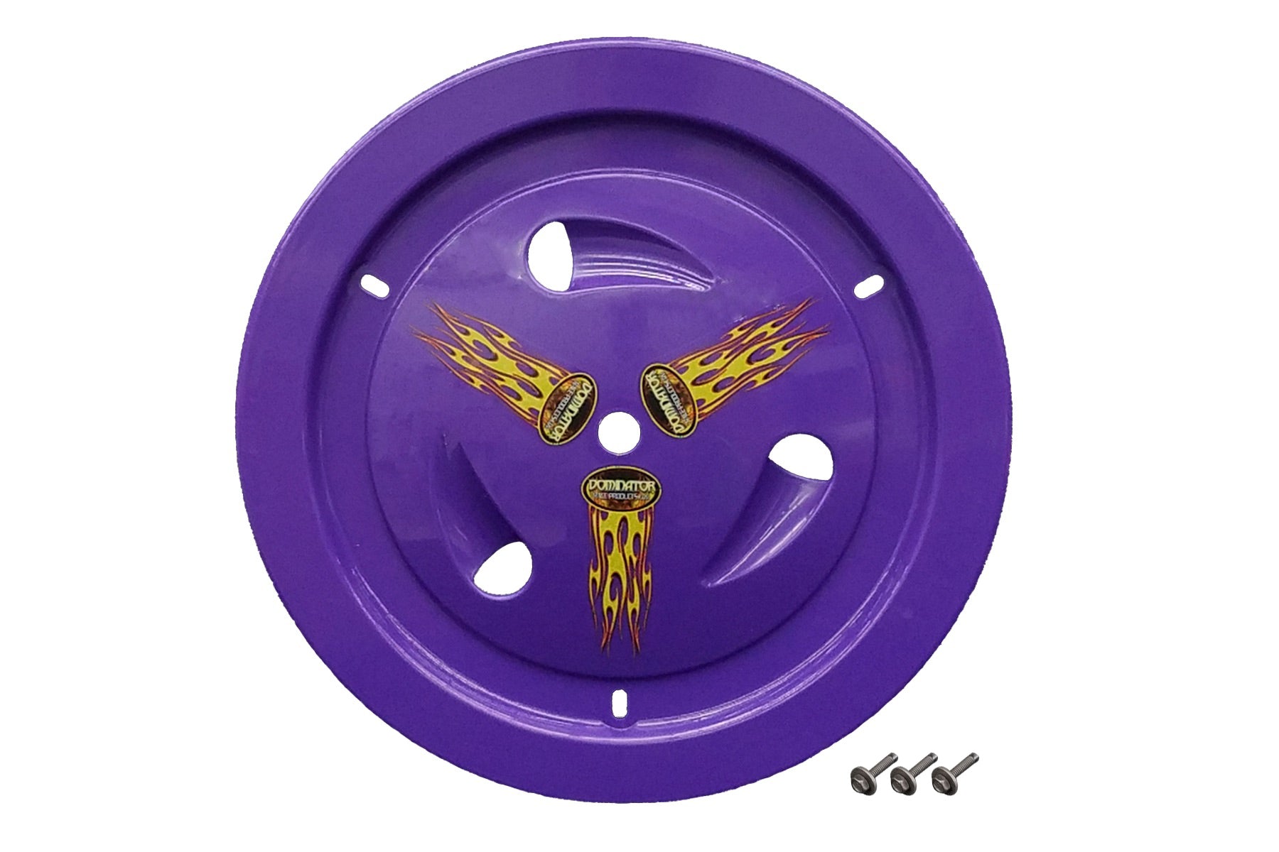 Dominator Race Body Wheel Cover Bolt-On Purple