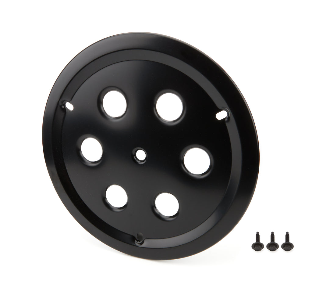 Wheel Cover Hole Vent Alum Bolt 15in Black