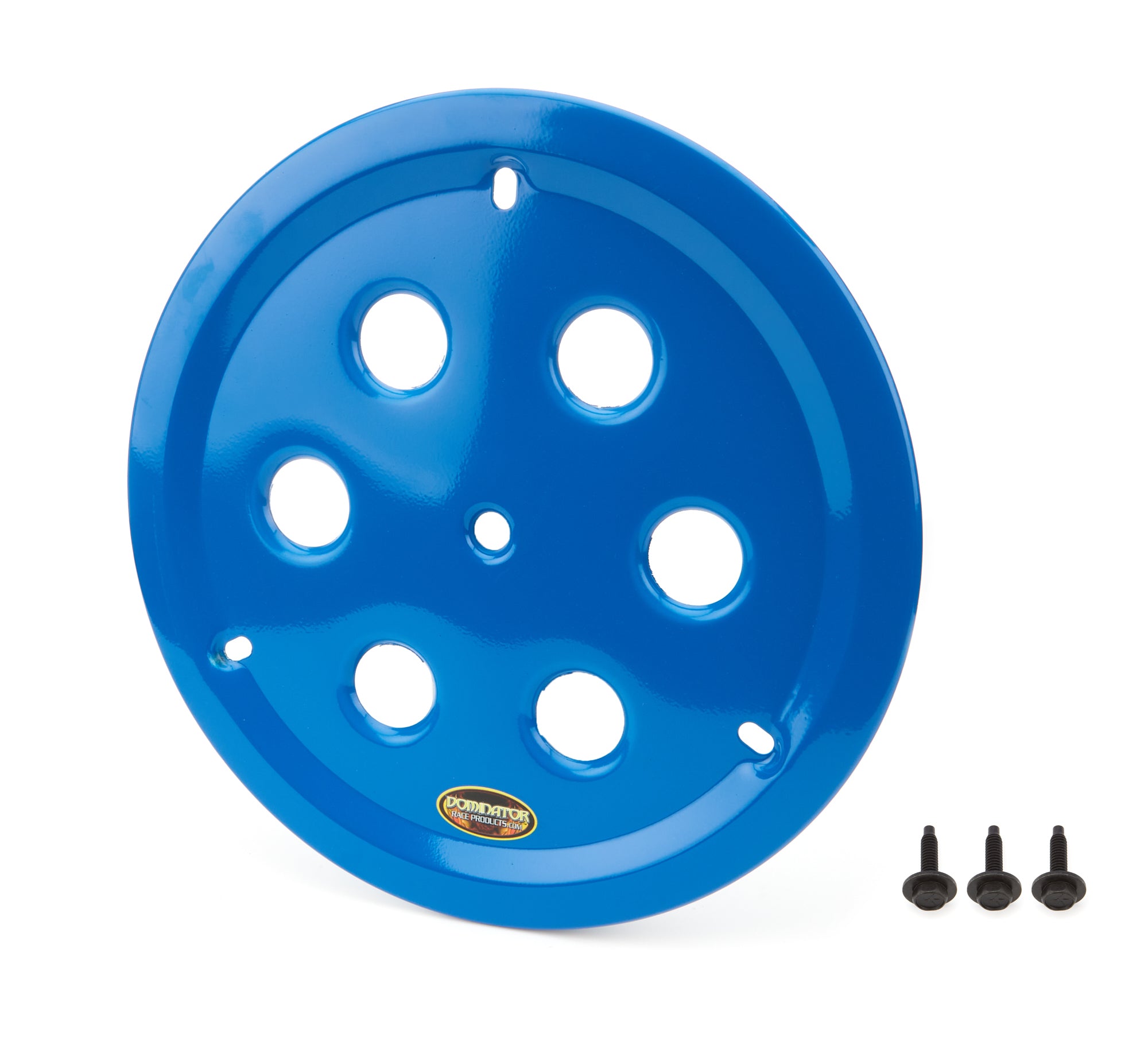 Dominator Race Body Wheel Cover Hole Vent Alum Bolt 15in Blue