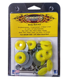 Dominator Race Body Body Bolt Kit Flou Yellow Allen Head