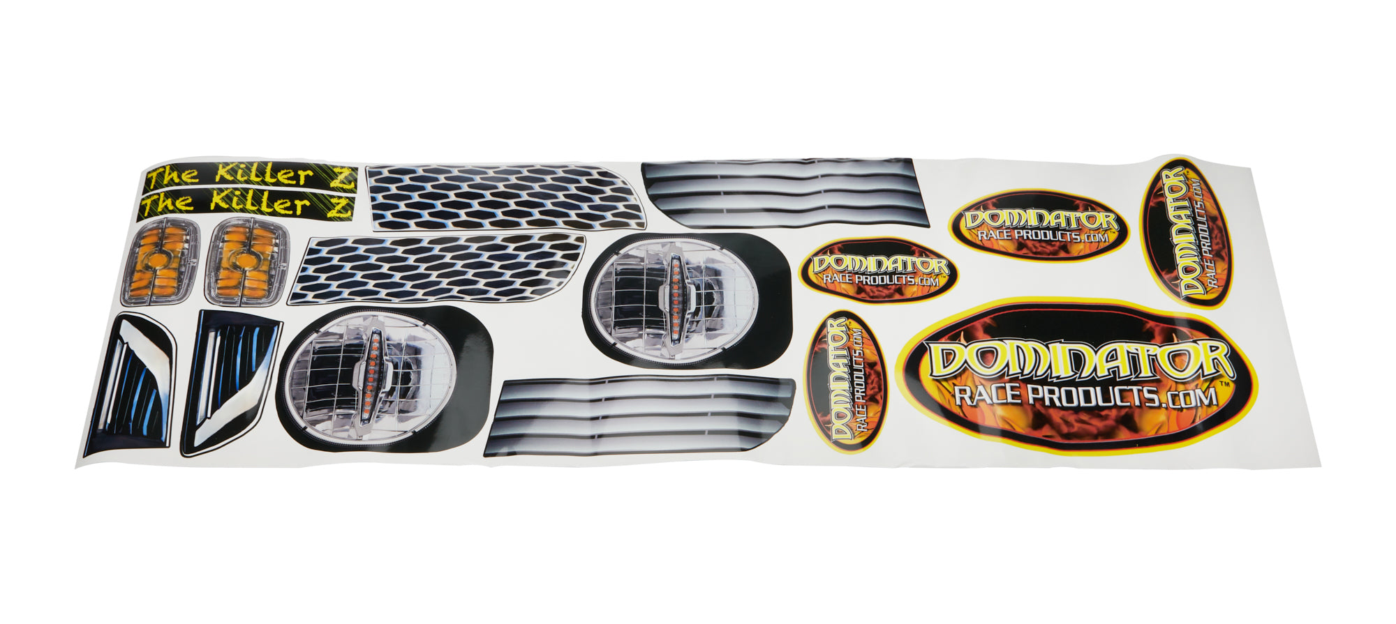 Dominator Race Body Graphics Headlight 81 Z-28 Camaro Killer Z