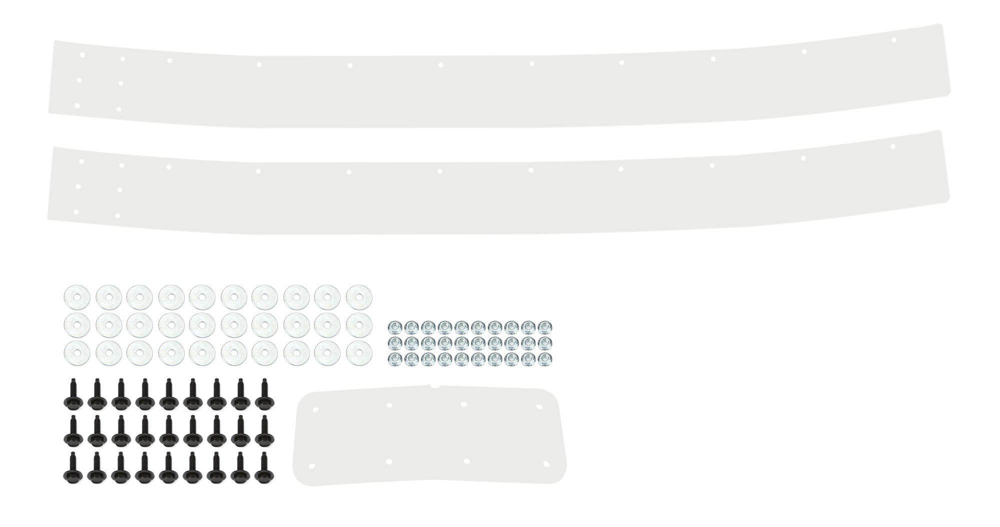 Dominator Race Body Valance Camaro SS White