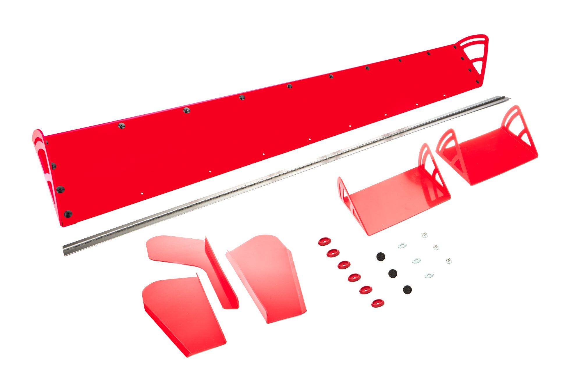 Dominator Race Body Plastic Spoiler 8x72in LM Red
