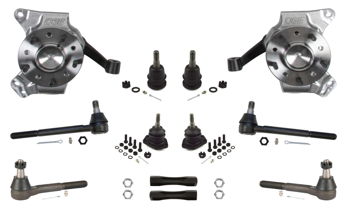 Detroit Speed and Engineering Front Drop Spindle Kit 71-72 C10 Truck