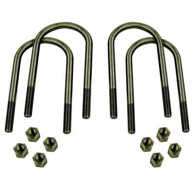 Detroit Speed and Engineering 1/2-20 HD U-Bolts (4pk) Zinc Finish