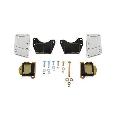 Detroit Speed and Engineering Engine Mount Bracket Kit - GM LS w/DSE Subframe