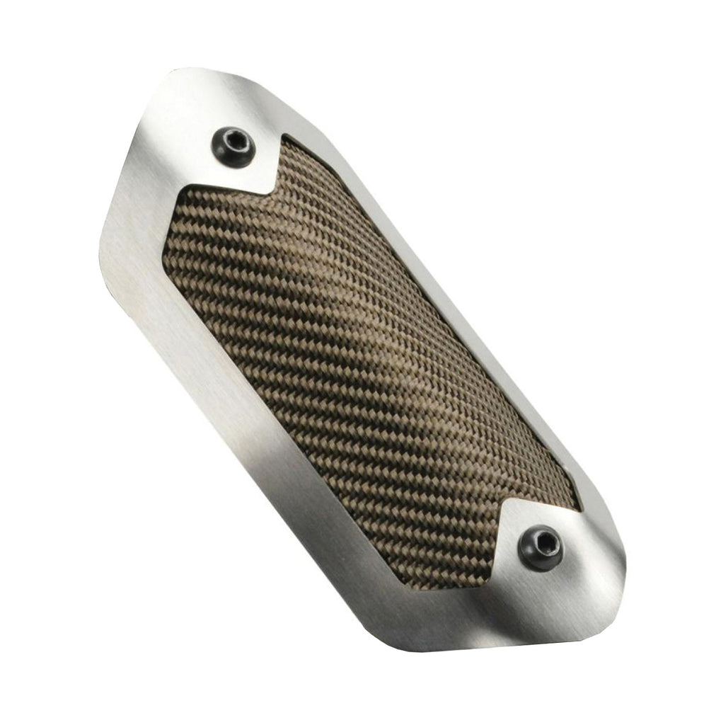 Design Engineering Flexible Heat Shield 3.5 inx6.5in Brushed/Titanim