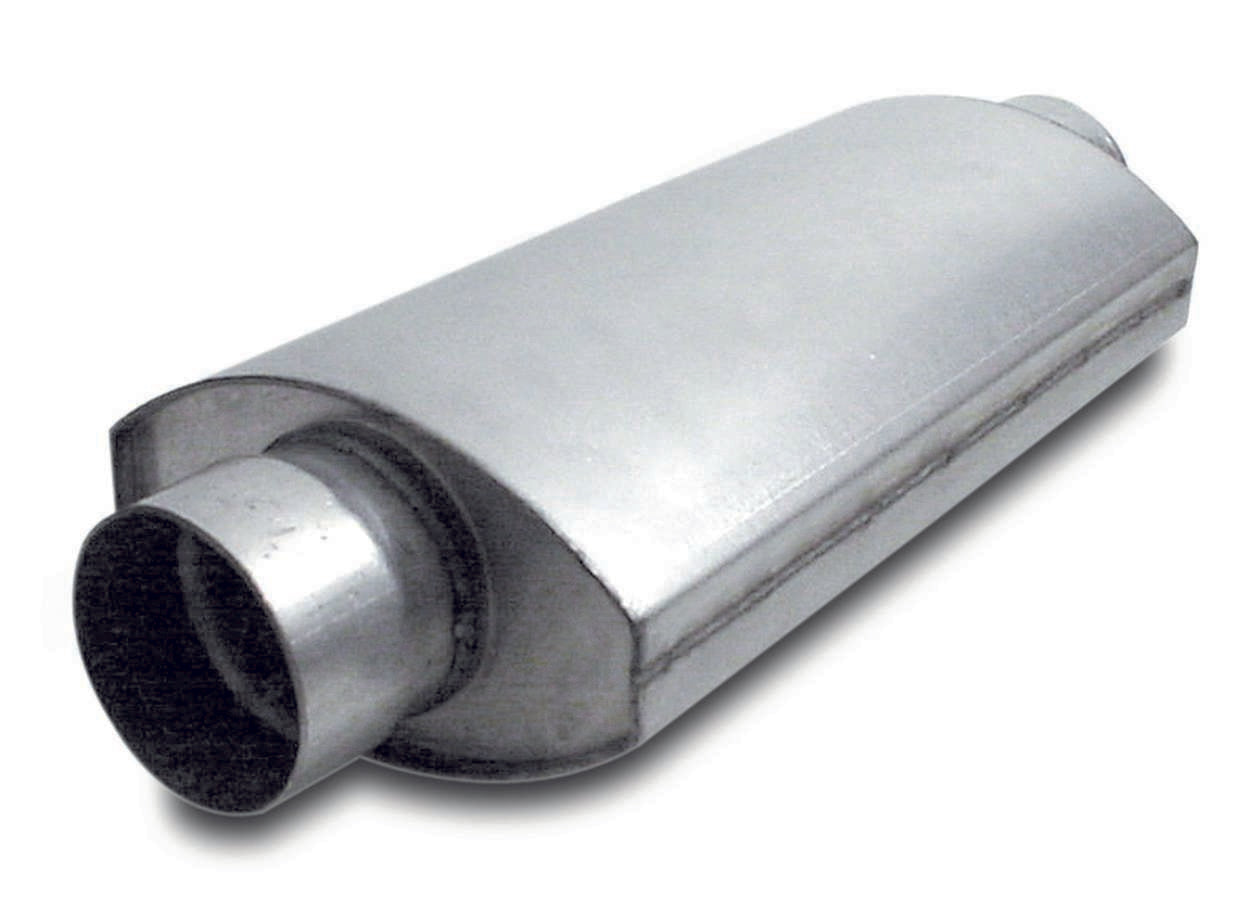 Dynatech Headers Split-Flow 3in Race Muffler