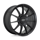 R168 17X8 4X100/4.25 S-BLK 40MM