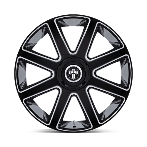 S273 24X9 5X115/120 G-BLK-MILL 38MM