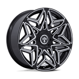 DUB S274 24X9 BLANK G-BLK-MILL 15MM (108-155)