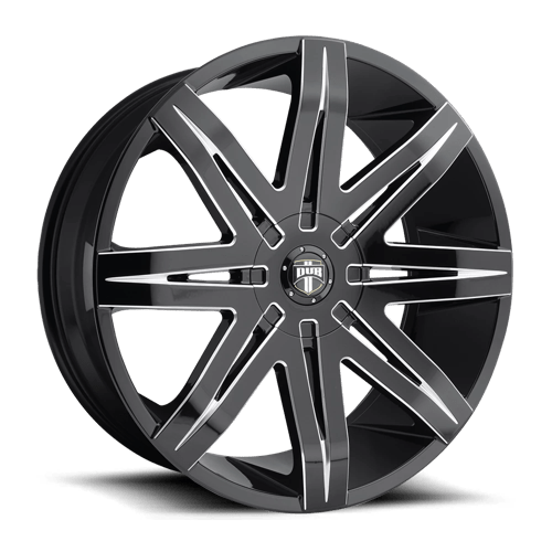 S227 22X9.5 5X4.5/120 GL-BLK-MIL 33MM