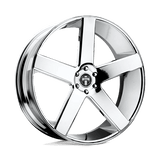 DUB S115 24X10 5X5.0 CROMADO 19MM