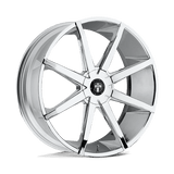 DUB S201 22X9.5 6X135/5.5 CHR-PLATED 25MM