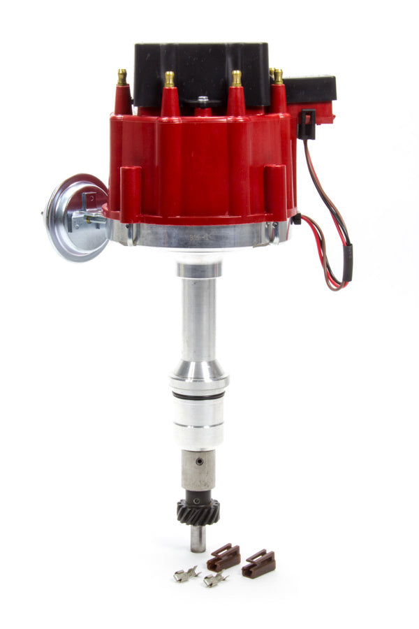 DUI Distributor Racing Distributor SBF 302W Red Cap w/ Vac Adv