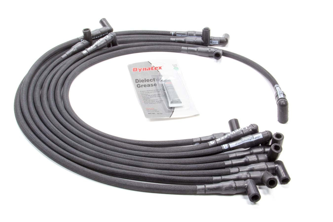DUI Distributor Live Wires SBC Under Headers HEI 90 Deg Black