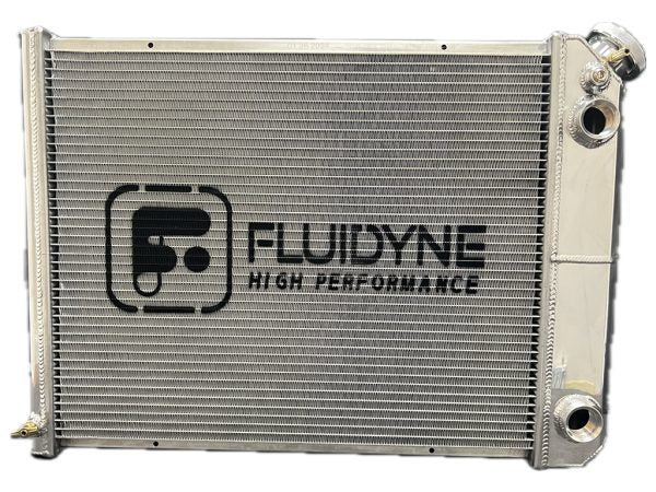 Fluidyne Radiator Mustang 79-93 Fox Body GM LS Swap