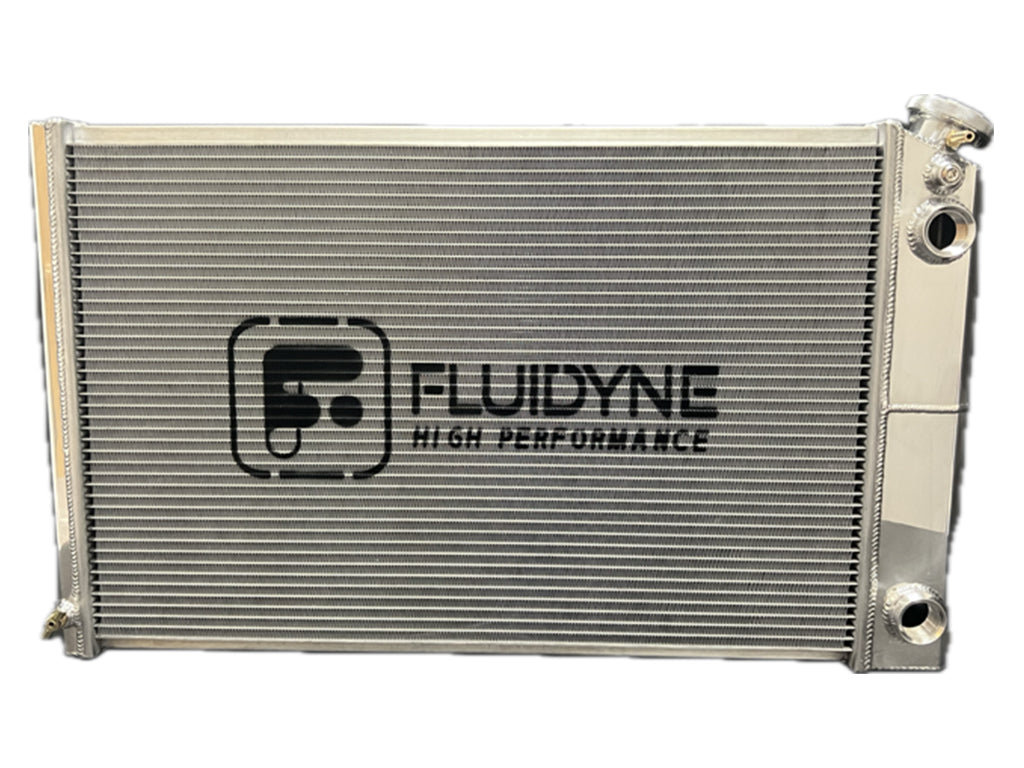 Fluidyne Aluminum Radiator LS Swap | GGCRACING