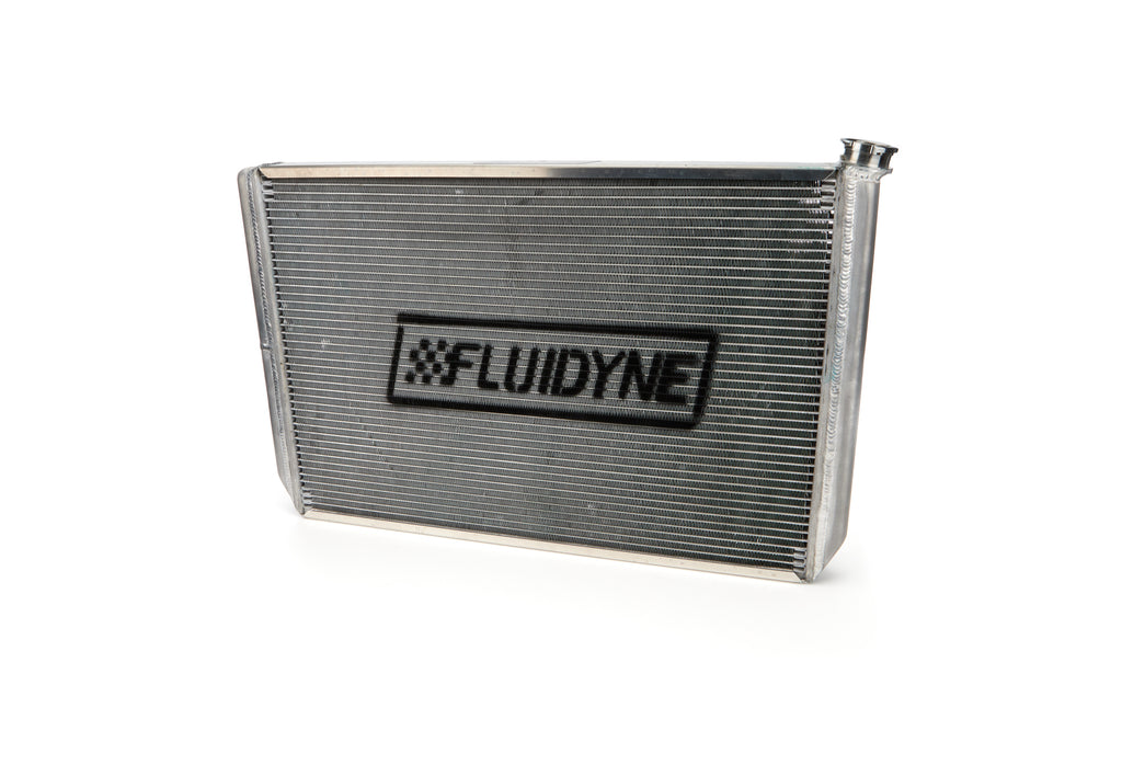 Fluidyne Radiator Dbl Pass 29x18 w/Fill Neck GM