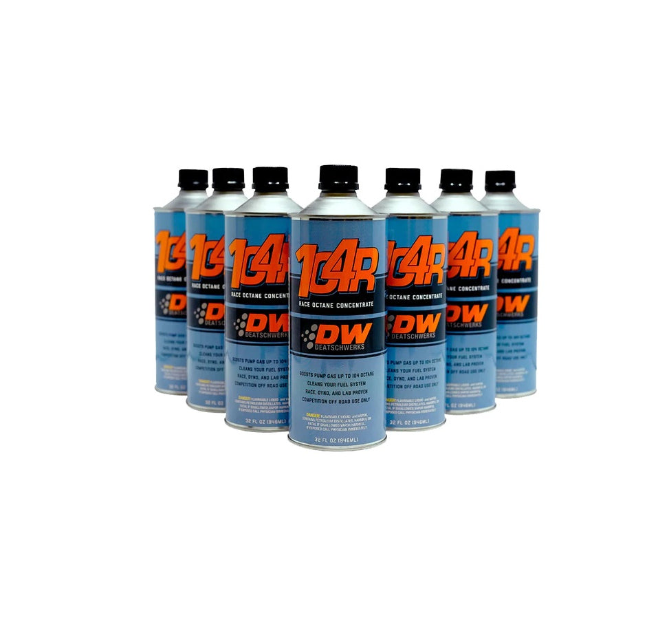 DeatschWerks 104R Race Octane Booster 32oz Concentrate — 8 Pack Fuel Additive