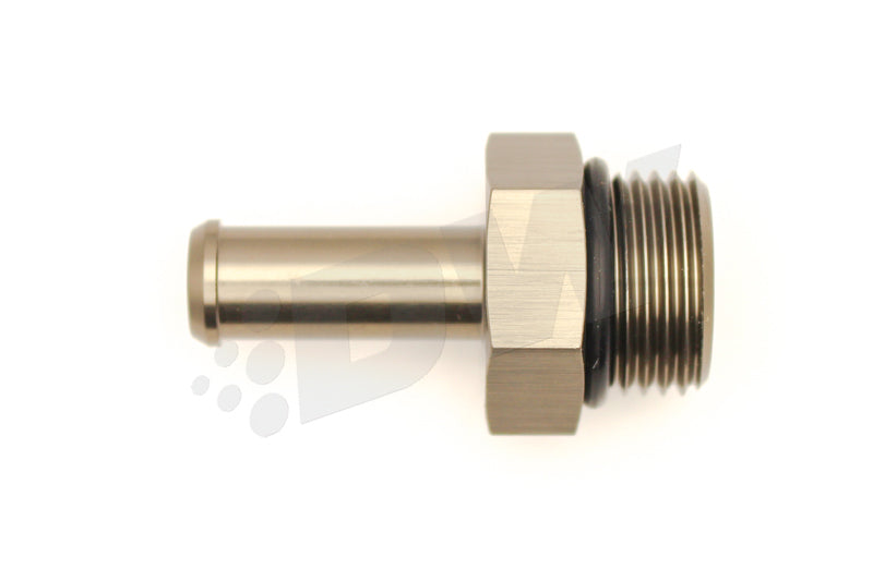 Accesorio de espiga macho ORB n.° 8 de DeatschWerks a conector macho de 3/8"