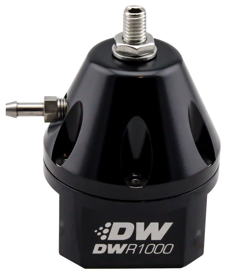 DeatschWerks Fuel Pressure Regulator Adjustable  Black Finish