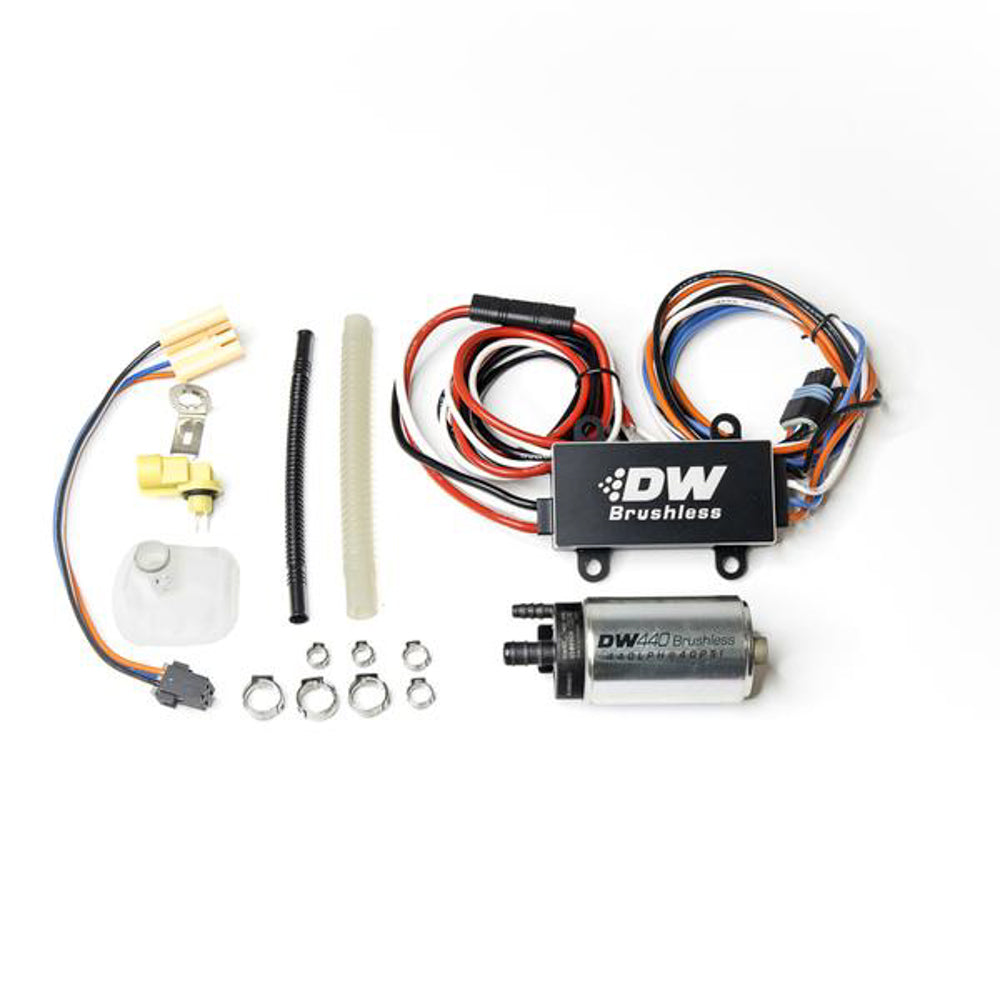 DeatschWerks 440LPH Fuel Pump Kit w/ 9-0907 Install/C103 Cont