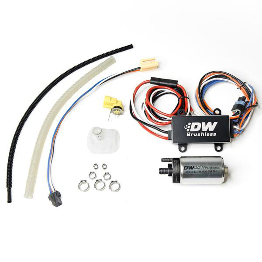 DeatschWerks 440LPH Fuel Pump Kit w/ 9-0909 Install/C103 Cont