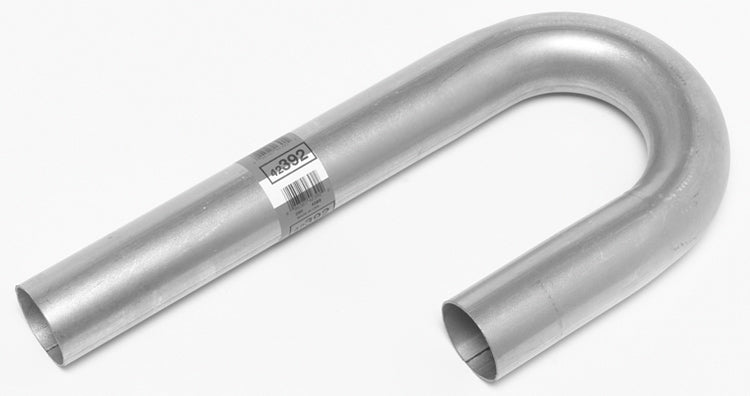 Dynomax 2.5in Aluminized J-Bend Pipe 3.5 Radius 16 Gauge