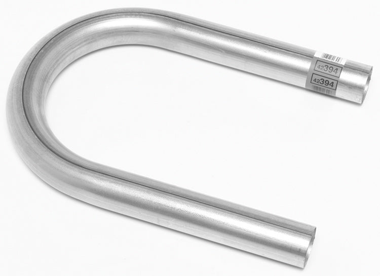 Dynomax 2.25in Aluminized U-Bend Pipe 6in Radius 16 Gauge