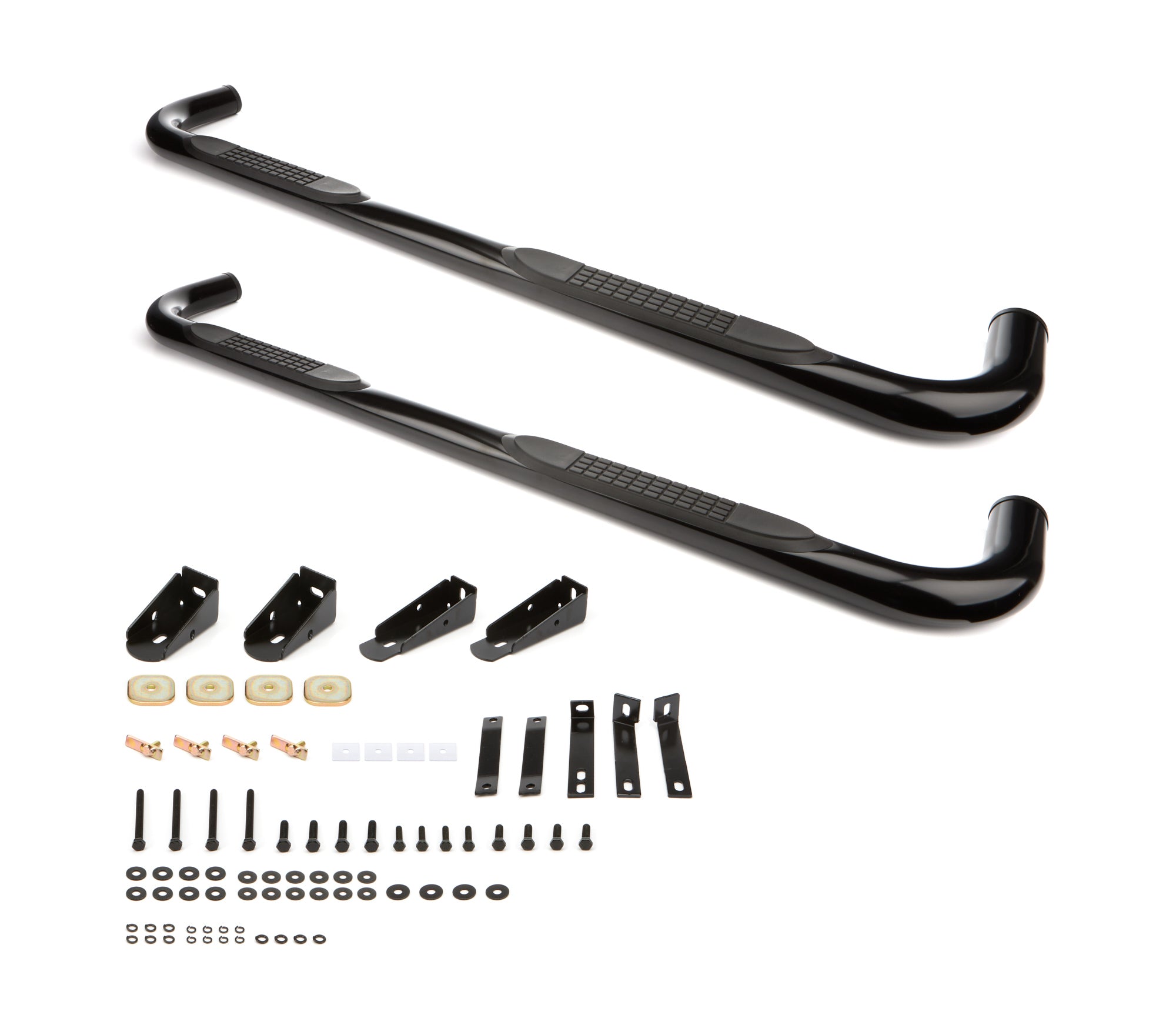 Dee Zee 02-09 Dodge Ram Quad Cab Step Bar Ultrablack 3in