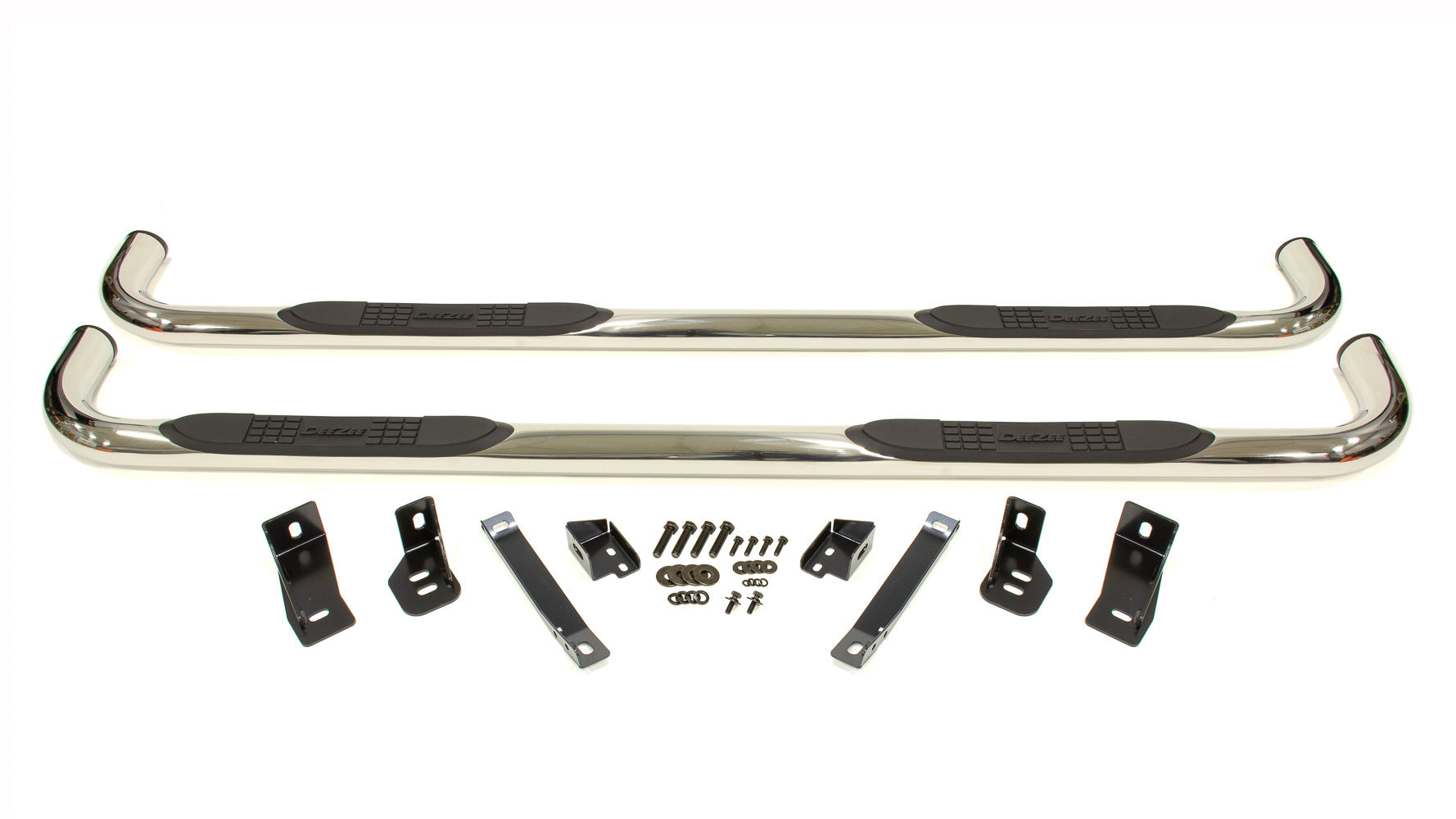 Dee Zee 3in Round Step Bars 14- GM P/U Crew Cab
