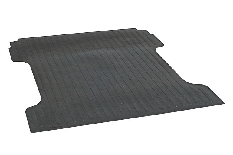 Short Bed Mat - Black Rubber