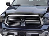 Low Profile Aerodynamic Hood Protector; w/o Sport Hood; Dark Smoke;