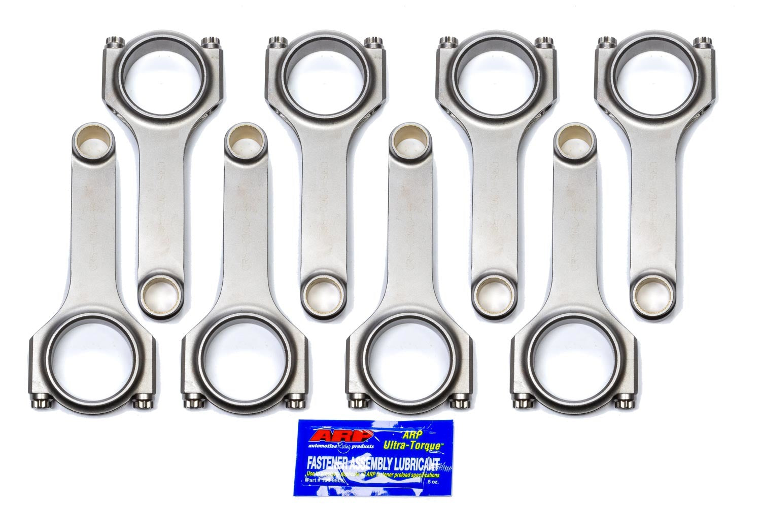 Eagle SBC 4340 Forged H-Beam Rods 6.200 w/L19 Bolts