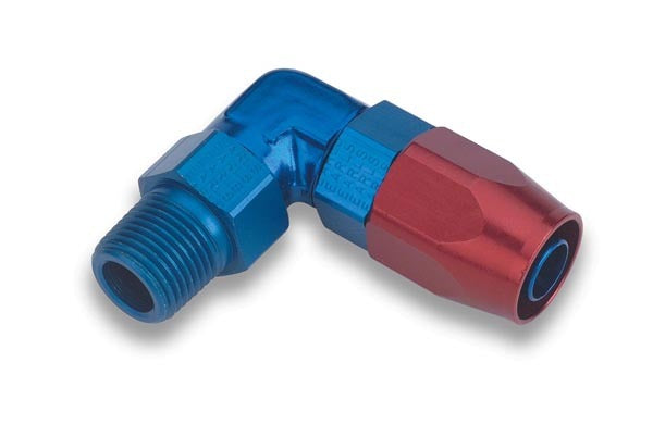 Earl's Performance 90 Deg 3/8 Npt > #8 Sw.